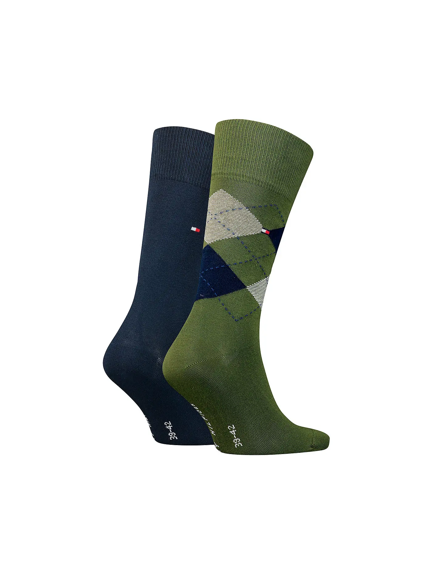 TOMMY HILFIGER | Socken 2-er Pkg. jeans | olive